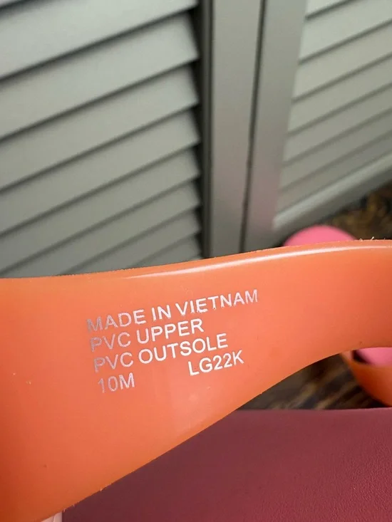 Michael Kors Carmen PVC Jelly Sandals Size 10 - Picture 6 of 7